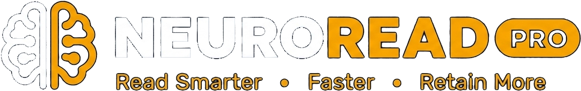 NeuroRead Pro — Read Smarter. Faster. Retain More.